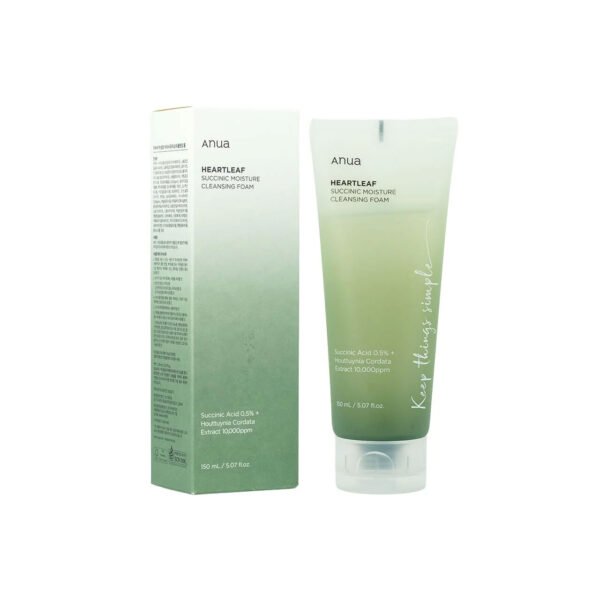 Buy Anua Heartleaf Succinic Moisture Cleansing Foam in NZ