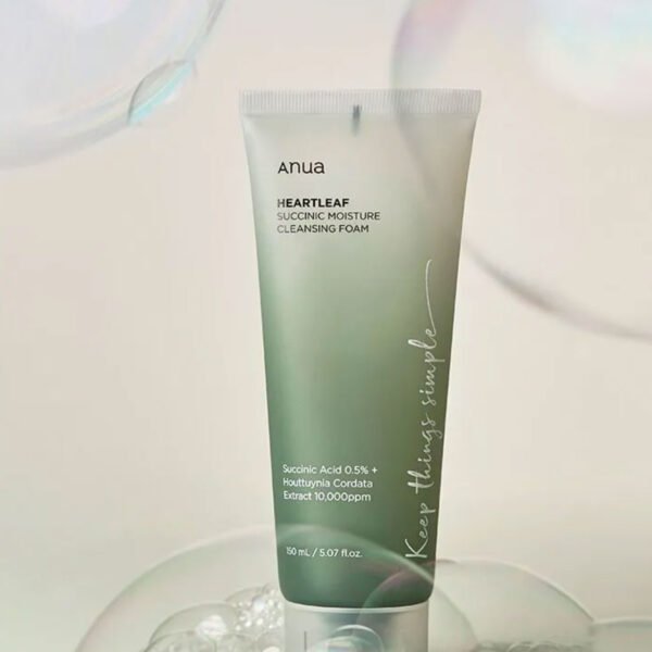 Buy Anua Heartleaf Succinic Moisture Cleansing Foam in NZ