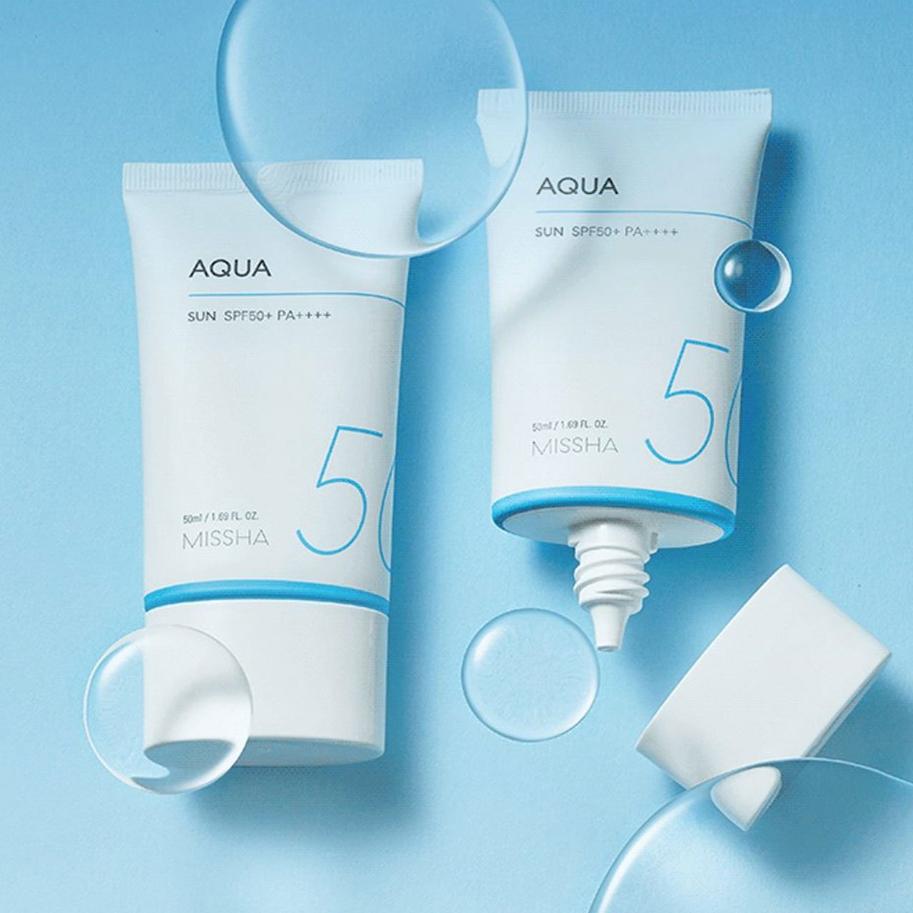 Buy Missha All Around Safe Block Aqua Sun Gel SPF50+ PA++++ 50ml in NZ